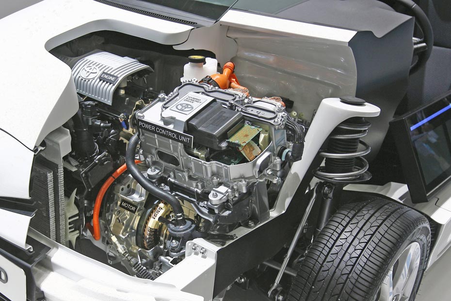 Moteur hybride nautique